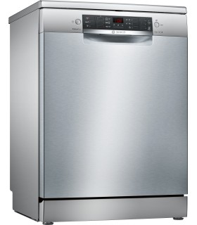 Bosch SMS46KI01E Series 4, lavavajillas de libre instalación, 60 cm, Acero inoxidable antihuellas