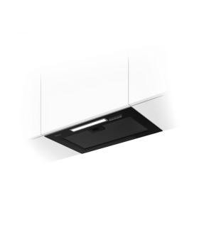 Teka Integra GFI 63030 KOS BK Campana invisible de 60 cm, fácil de instalar y con espacio para almacenamiento, Negro, Serie EASY
