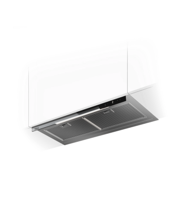 Teka Integra GFI 97350 EOS SS Campana invisible de 90 cm, con espacio para almacenamiento, Acero inoxidable, Serie TOTAL
