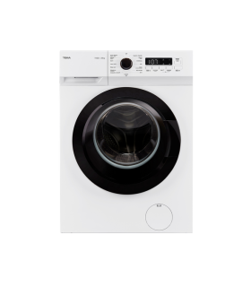 Teka WMK 40840 Lavadora de libre instalación de 8 kg con Motor Inverter y 1400 r.p.m., Blanco, Serie TOTAL
