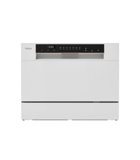 Teka LC 24700 Lavavajillas compacto de libre instalación para 6 cubiertos y 7 programas de lavado, Blanco, Serie TOTAL