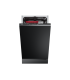 Teka DFI 44850 Lavavajillas integrable de 45 cm para 10 cubiertos, puerta deslizante y bandeja deslizante Extra, Serie TOTAL