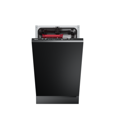 Teka DFI 44850 Lavavajillas integrable de 45 cm para 10 cubiertos, puerta deslizante y bandeja deslizante Extra, Serie TOTAL