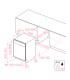 Teka DFI 46650 Lavavajillas integrable de 60 cm para 12 cubiertos y puerta deslizante, Serie TOTAL