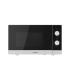 Teka MW FS20 G WH Microondas de libre instalación con control mecánico y 20L con función grill, Blanco, Serie EASY