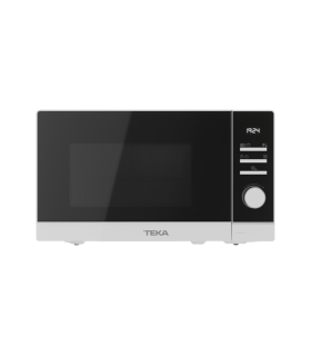 Teka MWE FS20 G WH Microondas de libre instalación con control electrónico y 20L con función grill, Blanco, Serie EASY
