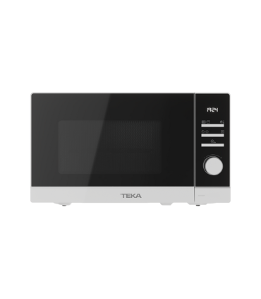 Teka MWE FS20 G WH Microondas de libre instalación con control electrónico y 20L con función grill, Blanco, Serie EASY