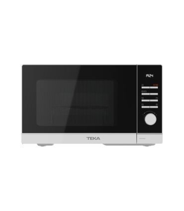 Teka MWE FS25 G WH Microondas de libre instalación con control electrónico y 25L con función grill, Blanco, Serie EASY