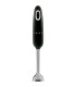 Smeg HBF03BLEU Batidora de mano con accesorios, 50's Style, Negro