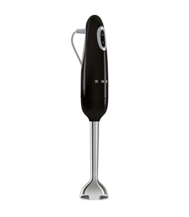 Smeg HBF03BLEU Batidora de mano con accesorios, 50's Style, Negro