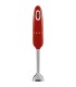 Smeg HBF03RDEU Batidora de mano con accesorios, 50's Style, Rojo