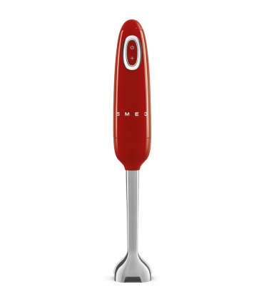 Smeg HBF03RDEU Batidora de mano con accesorios, 50's Style, Rojo