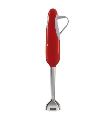 Smeg HBF03RDEU Batidora de mano con accesorios, 50's Style, Rojo