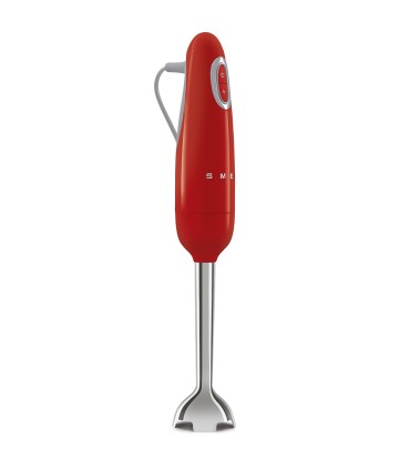 Smeg HBF03RDEU Batidora de mano con accesorios, 50's Style, Rojo