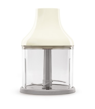 Smeg HBF03CREU Batidora de mano con accesorios, 50's Style, Crema