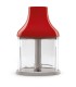 Smeg HBF03RDEU Batidora de mano con accesorios, 50's Style, Rojo