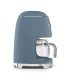 Smeg DCF02SBMEU Cafetera goteo, 50'Style, Azul Tormenta mate