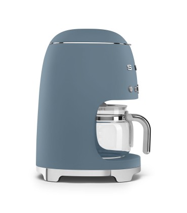 Smeg DCF02SBMEU Cafetera goteo, 50'Style, Azul Tormenta mate
