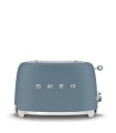 Smeg TSF01SBMEU Tostadora 2x2, 50's Style, Azul Tormenta Mate
