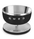 Smeg KSC01BLMWW Báscula de cocina, Estética Collezione, Negro mate