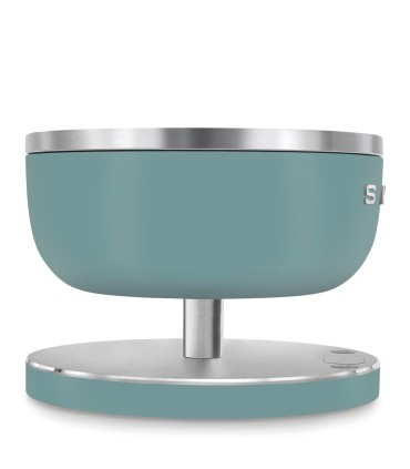 Smeg KSC01EGMWW Báscula de cocina, Estética Collezione, Verde esmeralda mate