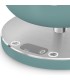 Smeg KSC01EGMWW Báscula de cocina, Estética Collezione, Verde esmeralda mate