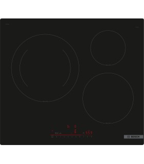 Bosch PIJ61RHB1E Serie 6, Placa de inducción, 60 cm, Negro, sin perfiles