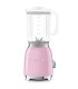 Smeg BLF03PKEU Batidora de vaso, 50's Style, Rosa