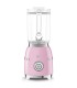 Smeg BLF03PKEU Batidora de vaso, 50's Style, Rosa