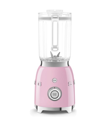 Smeg BLF03PKEU Batidora de vaso, 50's Style, Rosa