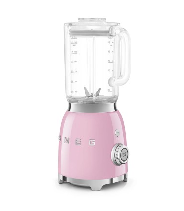 Smeg BLF03PKEU Batidora de vaso, 50's Style, Rosa