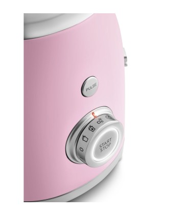 Smeg BLF03PKEU Batidora de vaso, 50's Style, Rosa