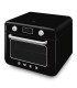 Smeg COF01BLEU Horno sobre encimera multifunción con vapor combinado, 50's Style, Negro
