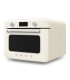 Smeg COF01CREU Horno sobre encimera multifunción con vapor combinado, 50's Style, Crema