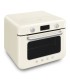 Smeg COF01CREU Horno sobre encimera multifunción con vapor combinado, 50's Style, Crema