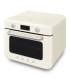 Smeg COF01CREU Horno sobre encimera multifunción con vapor combinado, 50's Style, Crema