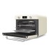 Smeg COF01CREU Horno sobre encimera multifunción con vapor combinado, 50's Style, Crema