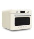 Smeg COF01CREU Horno sobre encimera multifunción con vapor combinado, 50's Style, Crema