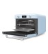 Smeg COF01PBEU Horno sobre encimera multifunción con vapor combinado, 50's Style, Azul