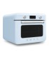 Smeg COF01PBEU Horno sobre encimera multifunción con vapor combinado, 50's Style, Azul