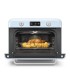 Smeg COF01PBEU Horno sobre encimera multifunción con vapor combinado, 50's Style, Azul