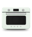 Smeg COF01PGEU Horno sobre encimera multifunción con vapor combinado, 50's Style, Verde