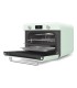 Smeg COF01PGEU Horno sobre encimera multifunción con vapor combinado, 50's Style, Verde