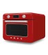 Smeg COF01RDEU Horno sobre encimera multifunción con vapor combinado, 50's Style, Rojo