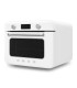 Smeg COF01WHEU Horno sobre encimera multifunción con vapor combinado, 50's Style, Blanco