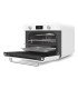 Smeg COF01WHEU Horno sobre encimera multifunción con vapor combinado, 50's Style, Blanco