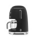 Smeg DCF02BLMEU Cafetera goteo, 50'Style, Negro Mate