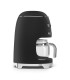 Smeg DCF02BLMEU Cafetera goteo, 50'Style, Negro Mate