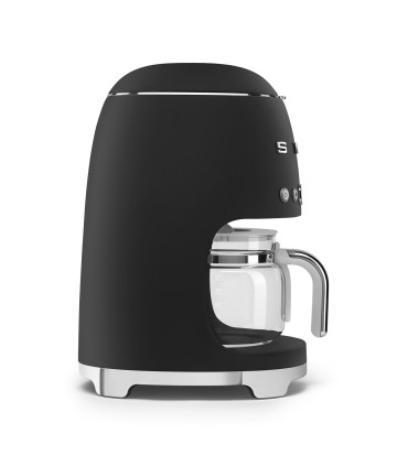Smeg DCF02BLMEU Cafetera goteo, 50'Style, Negro Mate