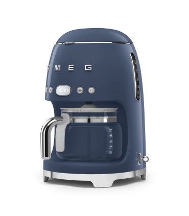 Smeg DCF02NBEU Cafetera goteo, 50'Style, Azul Marino